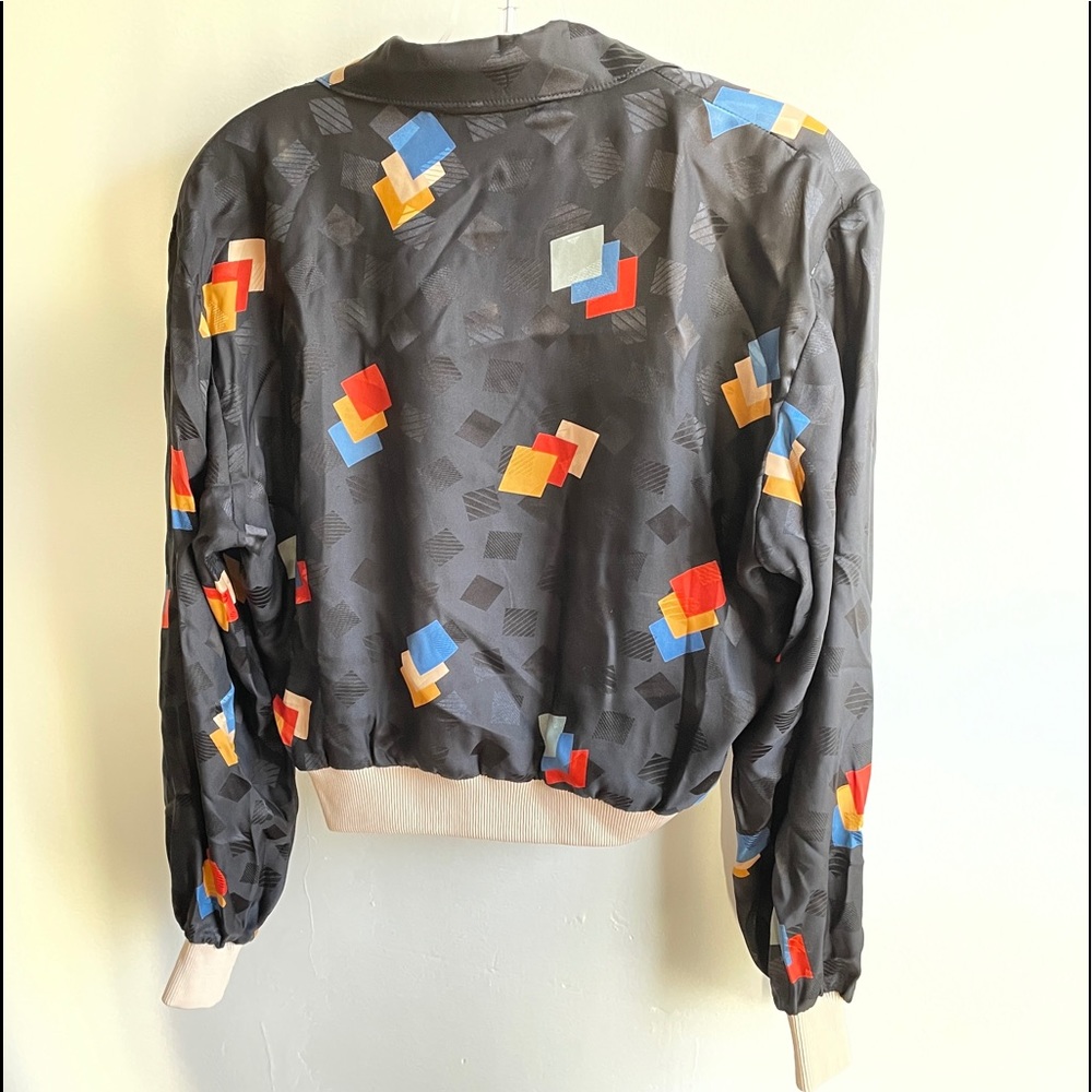 CUSTOM 70’s Inspired Satin Jacket - Picture 3 of 9